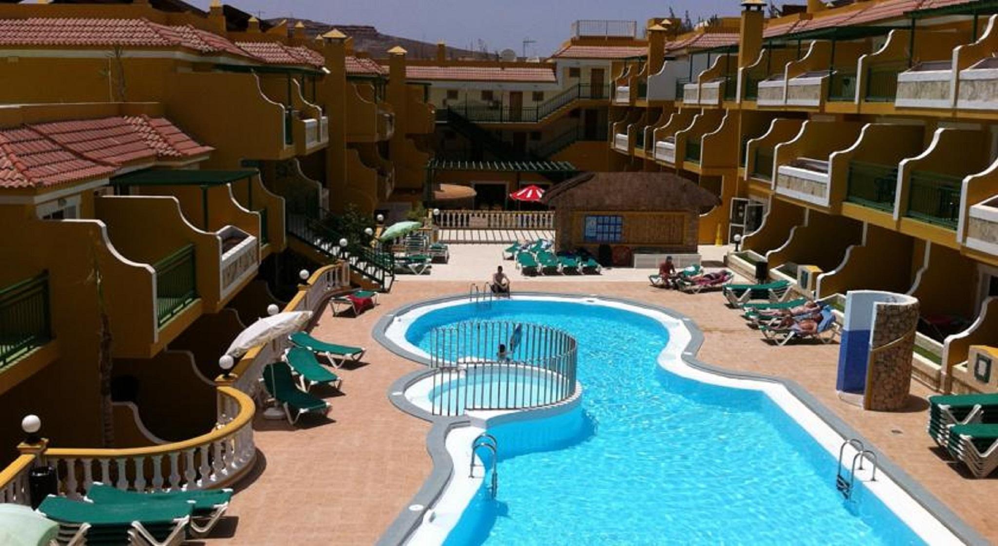 Caleta Garden Aparthotel Caleta De Fuste Bagian luar foto
