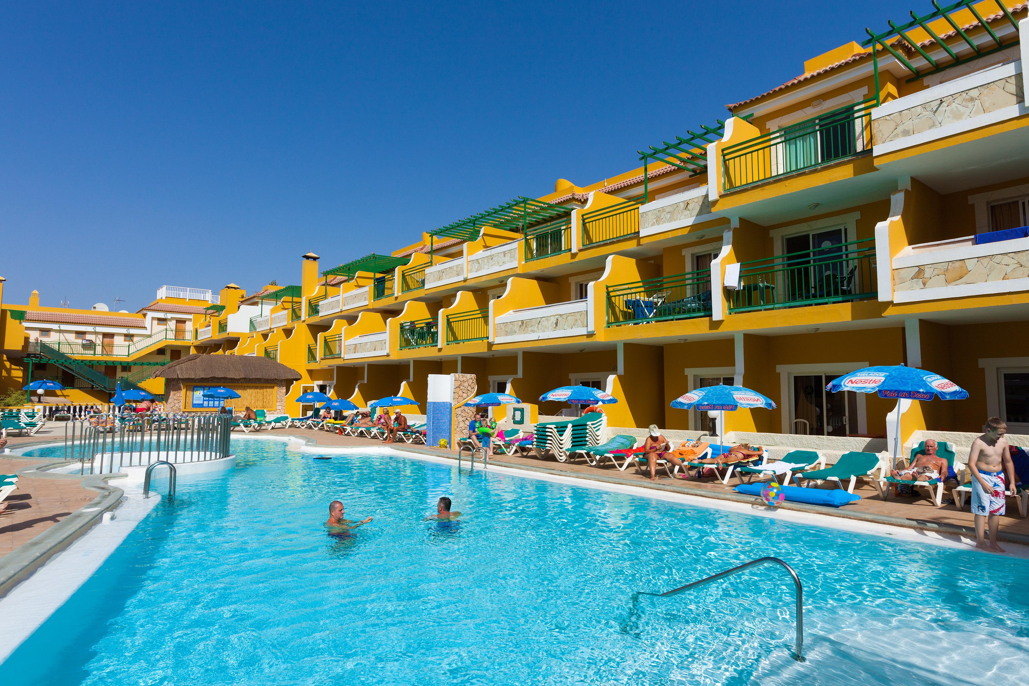 Caleta Garden Aparthotel Caleta De Fuste Bagian luar foto
