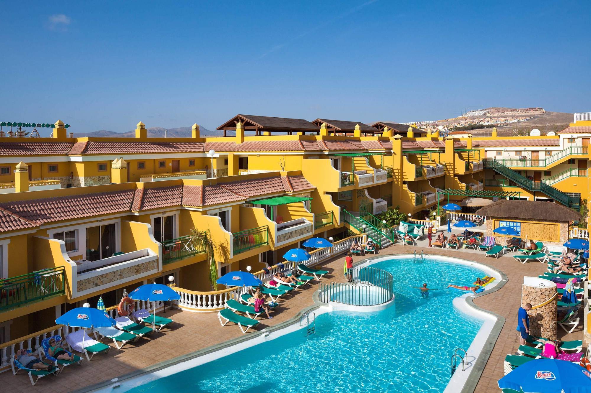 Caleta Garden Aparthotel Caleta De Fuste Bagian luar foto